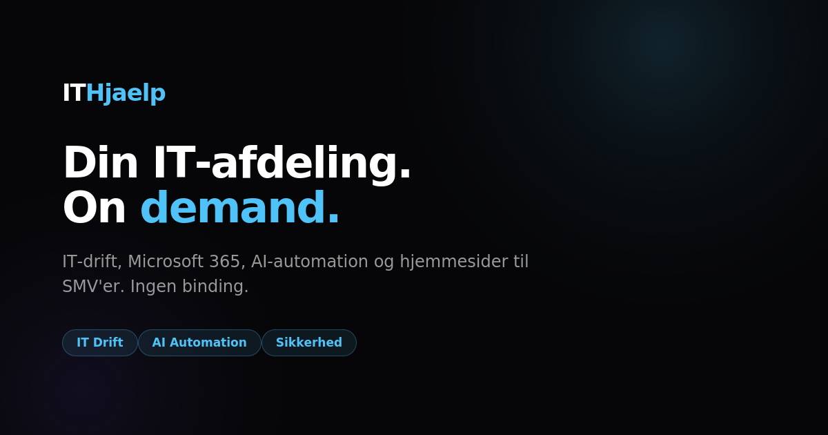 IT Hjaelp logo